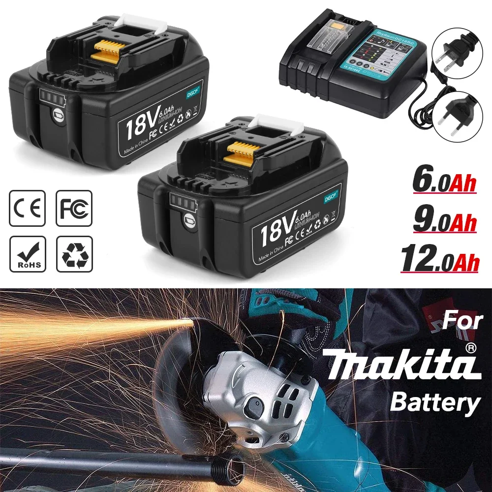 BL1860 Original For Makita 18V Battery Bl1850b Bl1860 Bl1860 Bl1830 Bl1815 Bl1840 LXT400 for Makita 18v Tools Drill With Charger
BL1860 Original For Makita 18V Battery Bl1850b Bl1860 Bl1860 Bl1830 Bl1815 Bl1840 LXT400 for Makita 18v Tools Drill With Charger