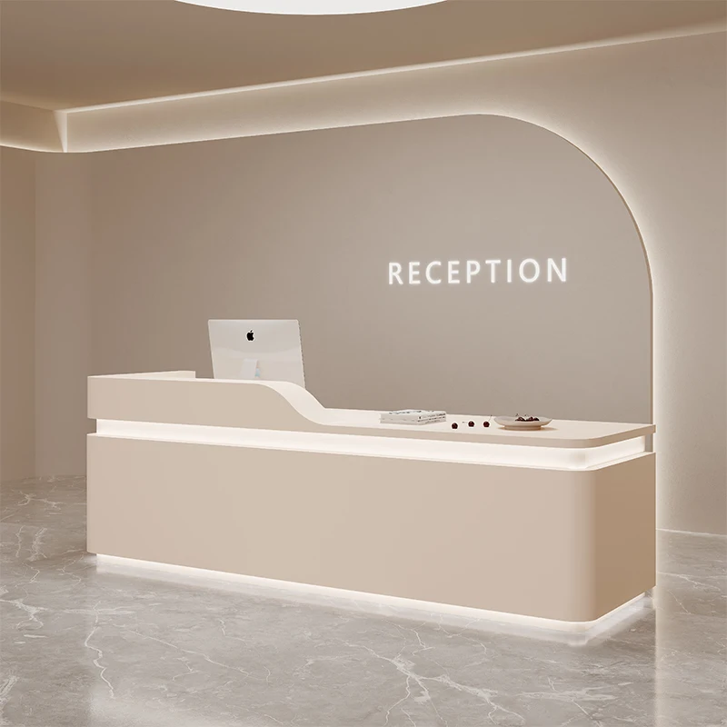 Counter Reception Desk Front Salon Wooden Rostrum Service Desk Office Lectern Computer Scrivania Ufficio Lavoro Wood Furniture
Counter Reception Desk Front Salon Wooden Rostrum Service Desk Office Lectern Computer Scrivania Ufficio Lavoro Wood Furniture