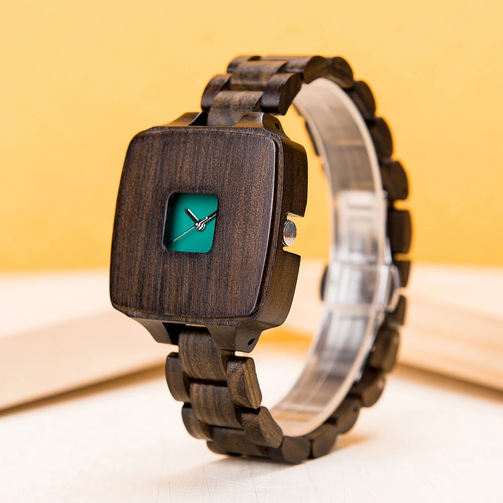 BOBO BIRD Woman Watch Wood Ladies Stylish Women Square Wristwatches Female Quartz Watch Clock Female Wrist Watch Dropshipping
BOBO BIRD Woman Watch Wood Ladies Stylish Women Square Wristwatches Female Quartz Watch Clock Female Wrist Watch Dropshipping