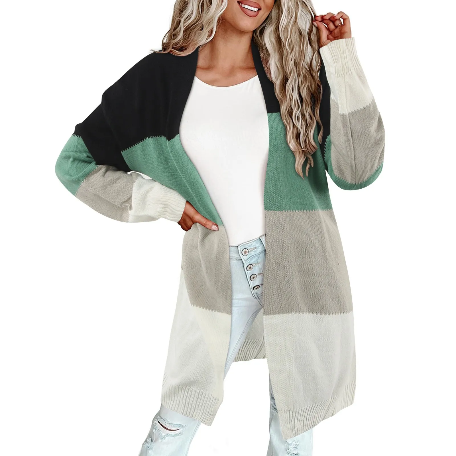 Long Cardigans For Women Open Front Long Sleeves Lightweight Fall Sweaters With Knit korean style clothes Female clothing
Long Cardigans For Women Open Front Long Sleeves Lightweight Fall Sweaters With Knit korean style clothes Female clothing