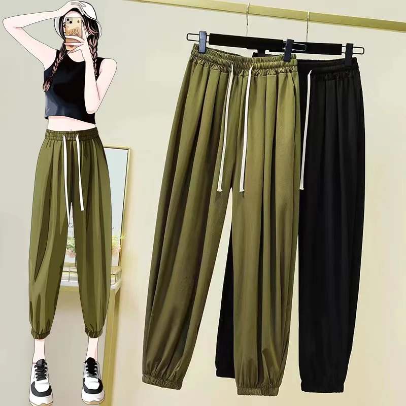 Black Green Elastic Waist Loose Spring Autumn Winter 2022 Korean Fashion Women'S Cargo Baggy Pants Harajuku Female Clothing
Black Green Elastic Waist Loose Spring Autumn Winter 2022 Korean Fashion Women'S Cargo Baggy Pants Harajuku Female Clothing