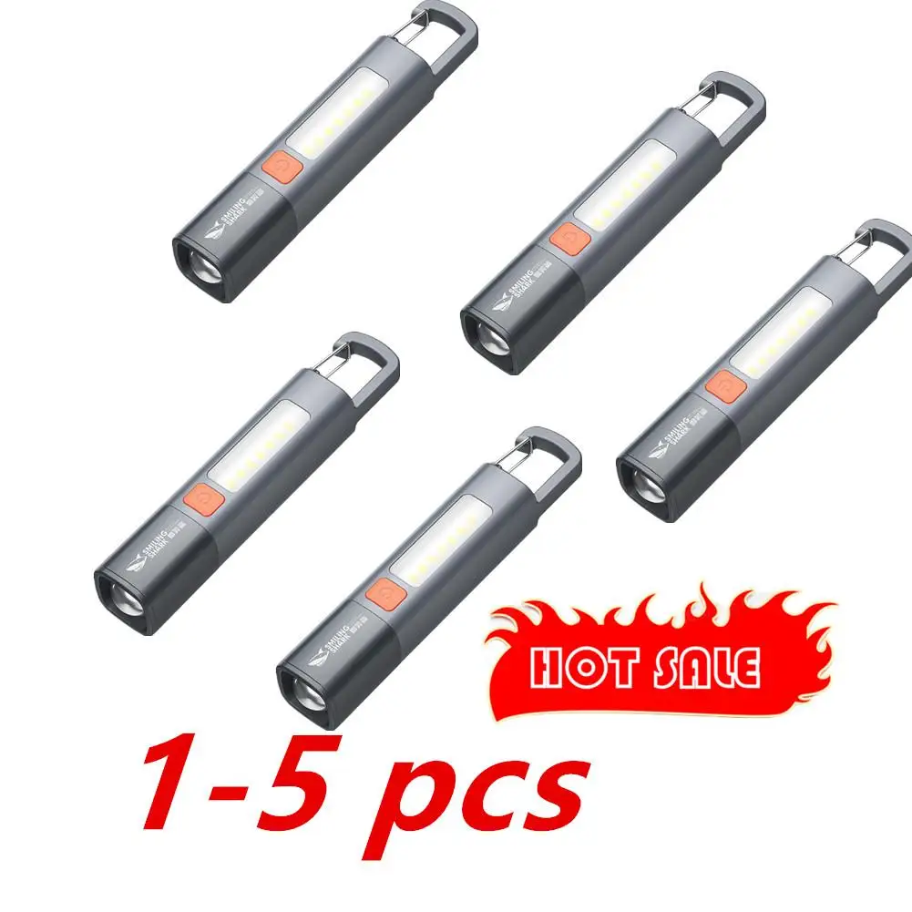 1-5PCS Super Bright LED Flashlight XPE Torch Light With Hook Camping Light USB Rechargeable Zoomable Waterproof Flashlight
1-5PCS Super Bright LED Flashlight XPE Torch Light With Hook Camping Light USB Rechargeable Zoomable Waterproof Flashlight