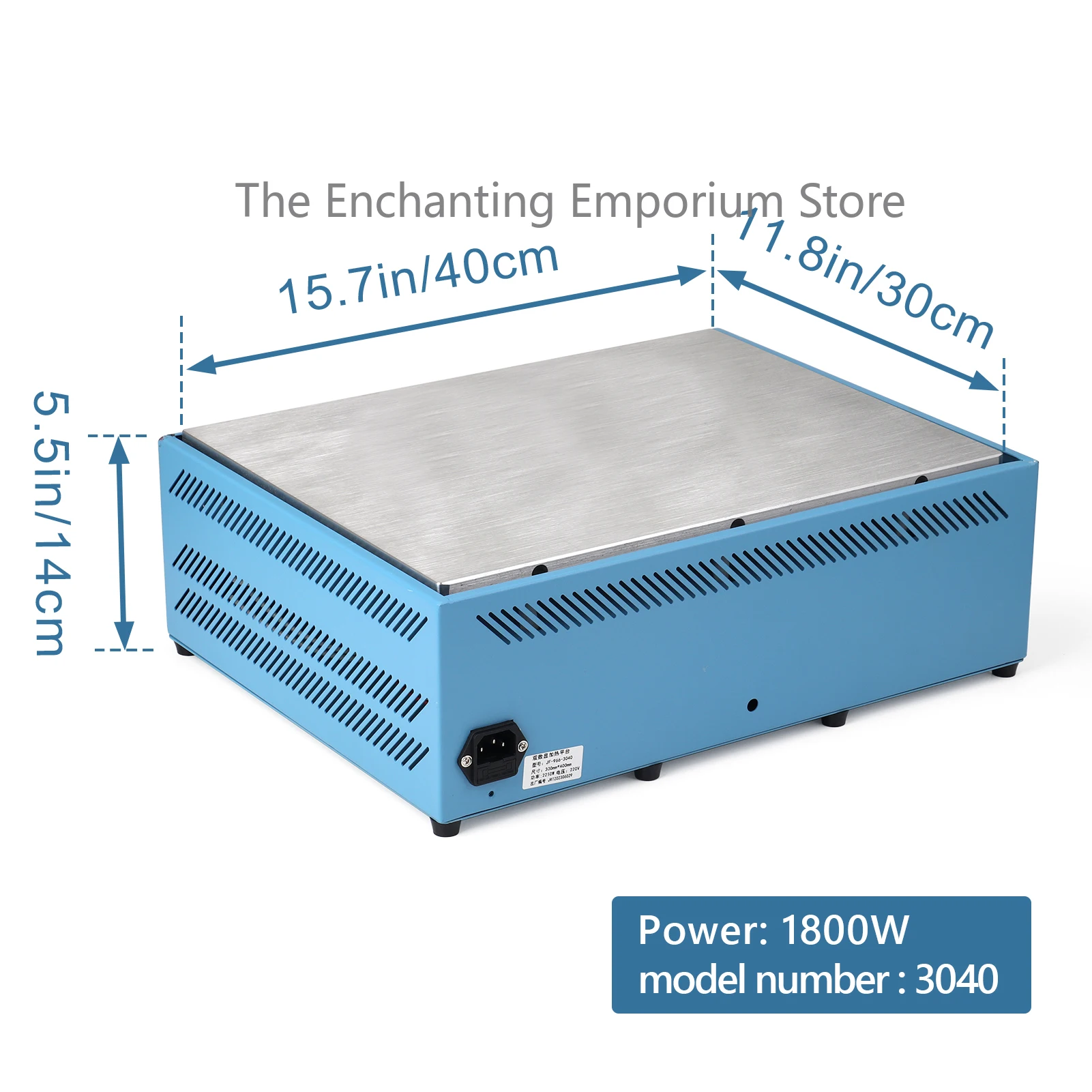 Upgraded 1800W Soldering Hot Plate LED Microcomputer Electric Preheat Soldering Station Welder Hot Plate Rework Heater Lab
Upgraded 1800W Soldering Hot Plate LED Microcomputer Electric Preheat Soldering Station Welder Hot Plate Rework Heater Lab
