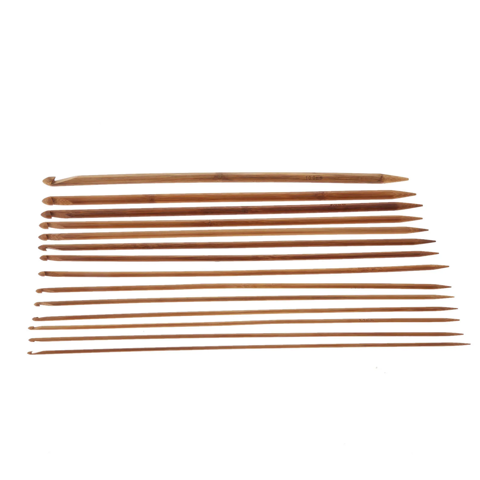 14Pcs/Set High Quality 3-10mm Dual Purpose Afghan Bamboo Crochet Hooks 35cm Crochet Hooks Sewing Tools For Home High Quality
14Pcs/Set High Quality 3-10mm Dual Purpose Afghan Bamboo Crochet Hooks 35cm Crochet Hooks Sewing Tools For Home High Quality