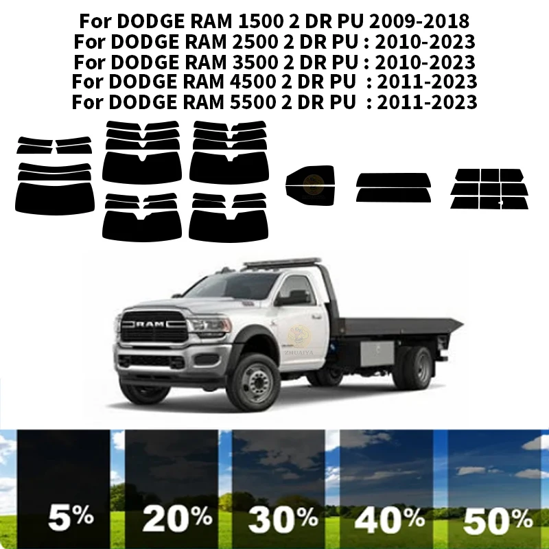 Precut nanoceramics car UV Window Tint Kit Automotive Window Film For DODGE RAM 5500 2 DR PU 2011-2023
Precut nanoceramics car UV Window Tint Kit Automotive Window Film For DODGE RAM 5500 2 DR PU 2011-2023