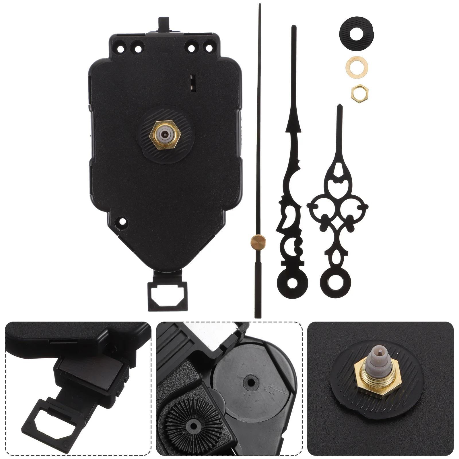 Quartz Movement Repair Parts Replacement Clock Mechanism Wall Hands with Clock Hands Clock Kit DIY Watches Repair Parts
Quartz Movement Repair Parts Replacement Clock Mechanism Wall Hands with Clock Hands Clock Kit DIY Watches Repair Parts