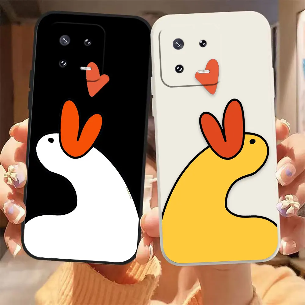 Cute Duck Lover Case For Xiaomi 13 12 12T 11 11T 10 10S 9 13T 8 SE Pro Ultra Lite Colour Liquid Case Cover Funda Cqoue Shell
Cute Duck Lover Case For Xiaomi 13 12 12T 11 11T 10 10S 9 13T 8 SE Pro Ultra Lite Colour Liquid Case Cover Funda Cqoue Shell
