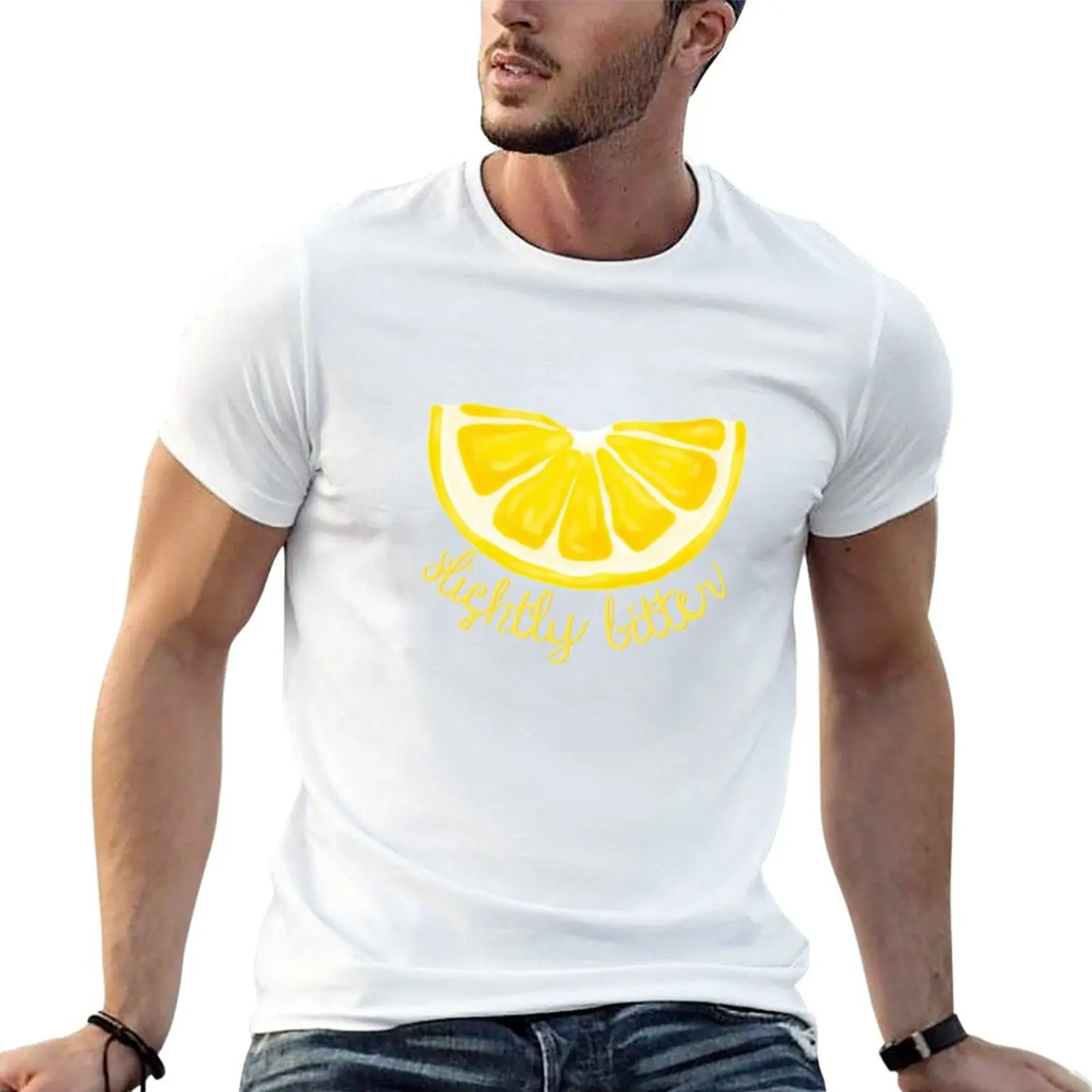 

Slightly Bitter Lemon T-Shirt quick-drying boys animal print shirt summer tops oversized t shirt men