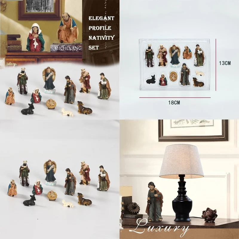11 Pcs The Birth of Jesus Christ Nativity Nativitas Set Testament Matthew Resin Craft Figures Table Dashboard Decoration Geburt
11 Pcs The Birth of Jesus Christ Nativity Nativitas Set Testament Matthew Resin Craft Figures Table Dashboard Decoration Geburt