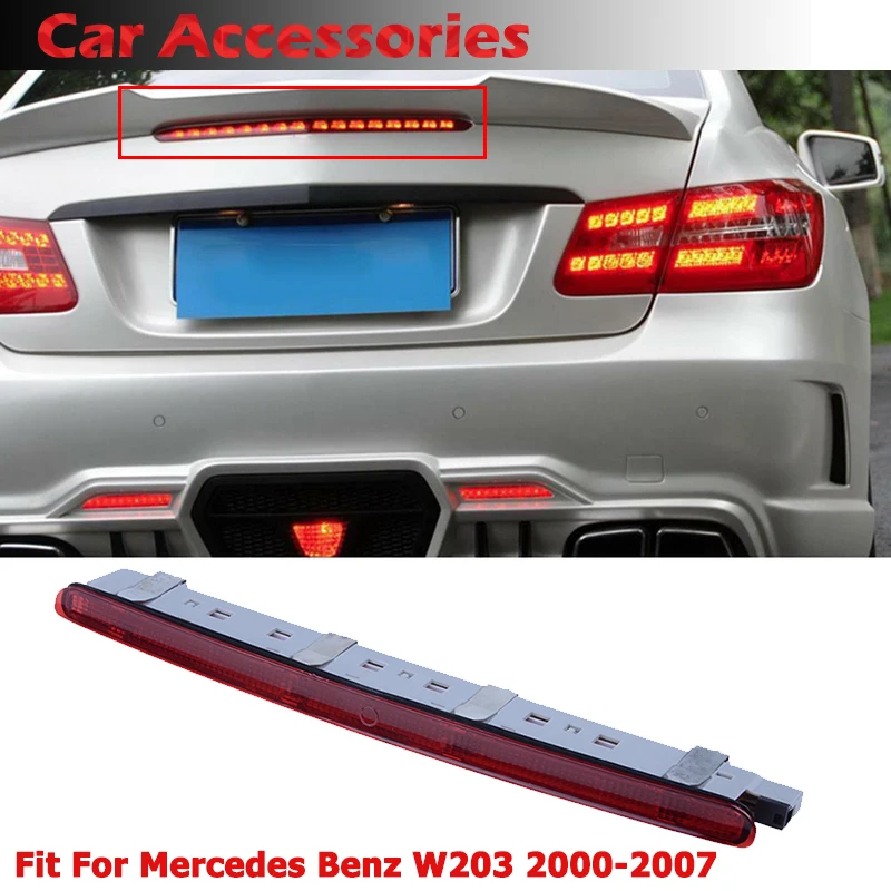 Rhyming LED High Mount Stop Signal Lamp Third Tail Brake Warning Lights 2038201456 Fit For Mercedes Benz W203 2000-2007
Rhyming LED High Mount Stop Signal Lamp Third Tail Brake Warning Lights 2038201456 Fit For Mercedes Benz W203 2000-2007