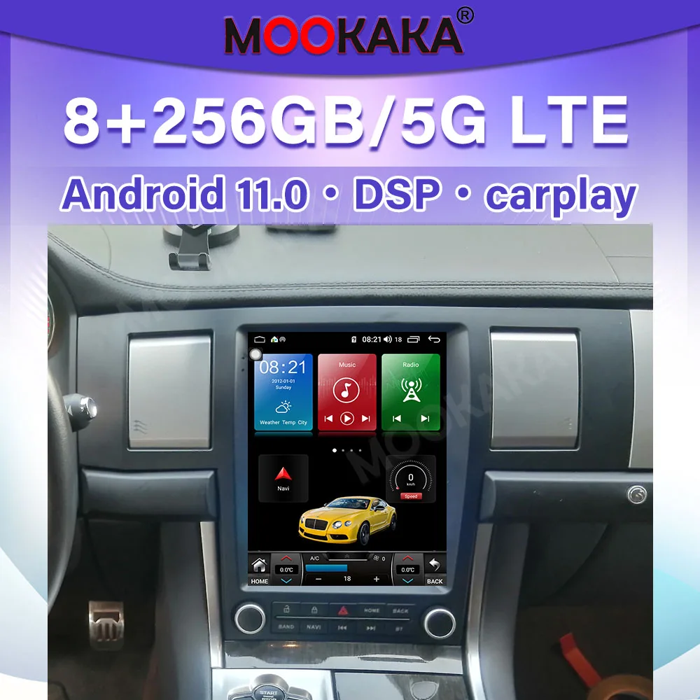 For Jaguar XF 2008 - 2015 Carplay Android Car Stereo Radio Multimedia Player GPS Navigation Auto Audio
For Jaguar XF 2008 - 2015 Carplay Android Car Stereo Radio Multimedia Player GPS Navigation Auto Audio