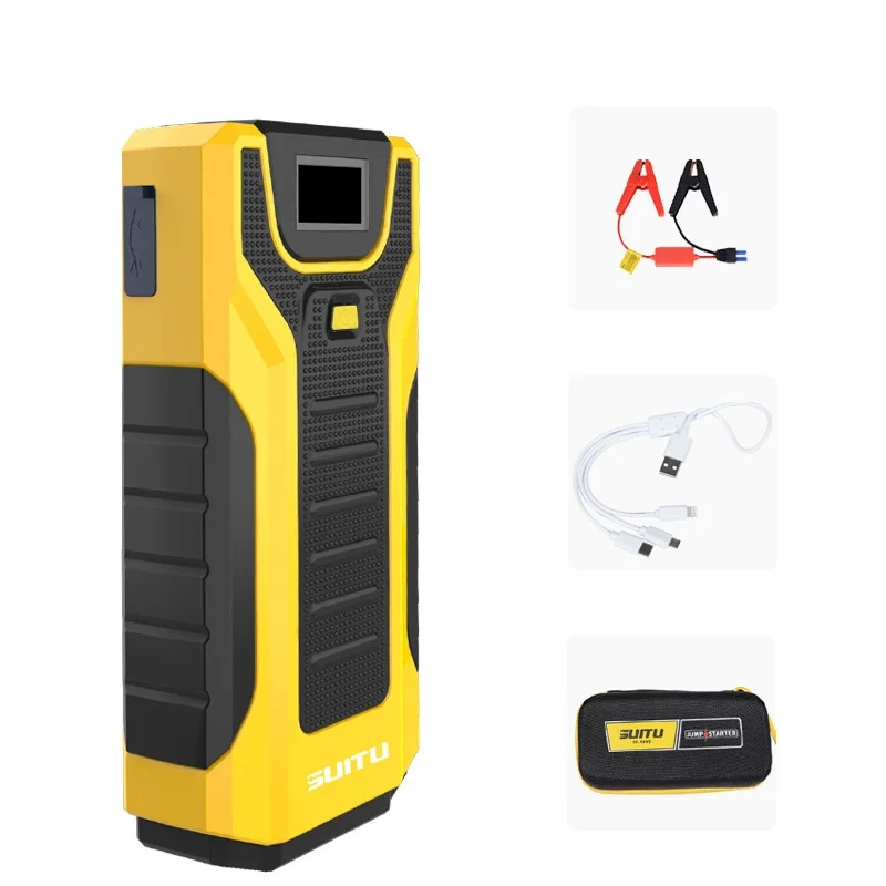 Car Jump Starter 1000A Battery Charger 8000mAh Emergency Power Bank Booster with LED Lighting Starting Device for 12V Cars
Car Jump Starter 1000A Battery Charger 8000mAh Emergency Power Bank Booster with LED Lighting Starting Device for 12V Cars