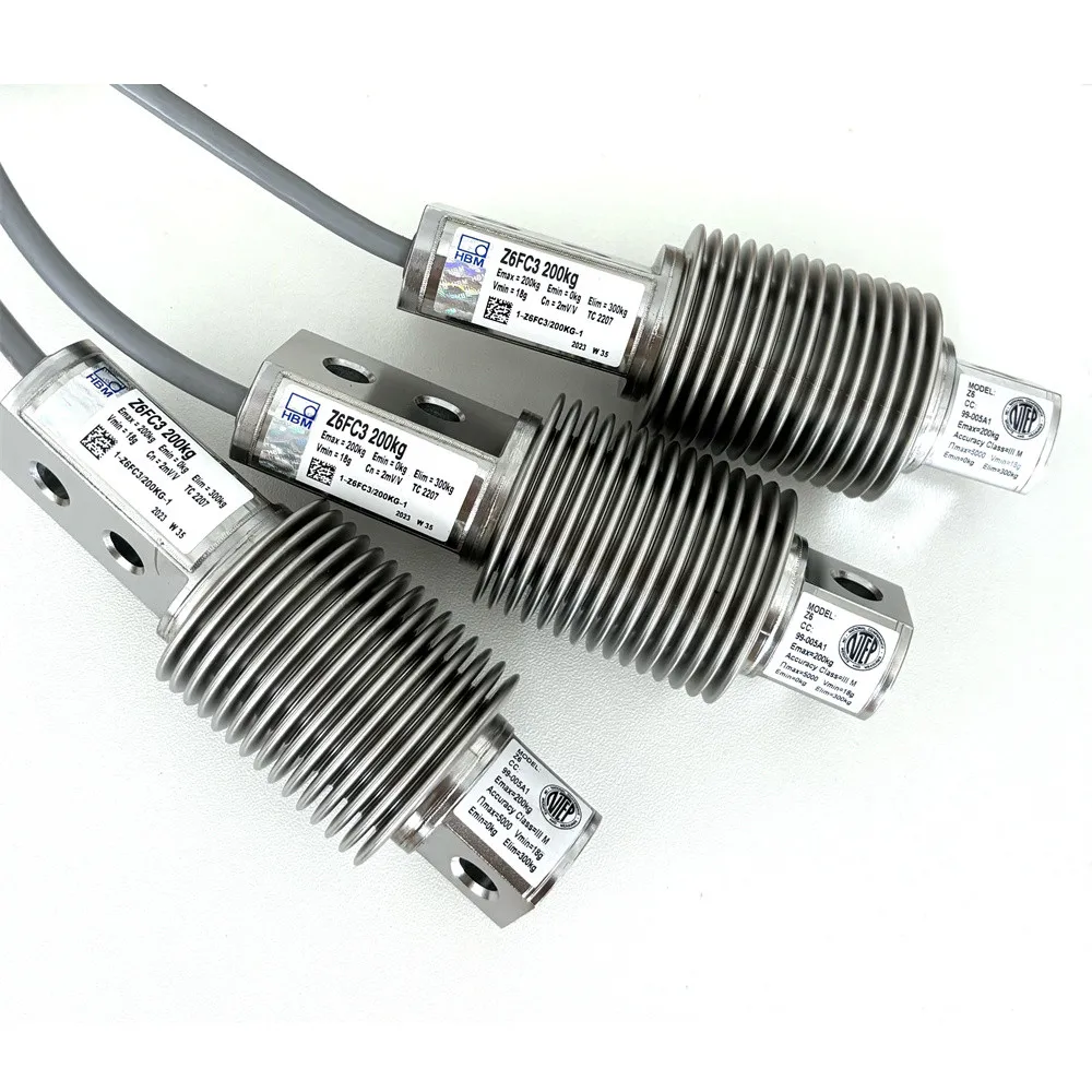 HBM Z6FC3 10/20/30/50/100/200/300/500/1000KG stainless steel bellow type load cell cells
HBM Z6FC3 10/20/30/50/100/200/300/500/1000KG stainless steel bellow type load cell cells