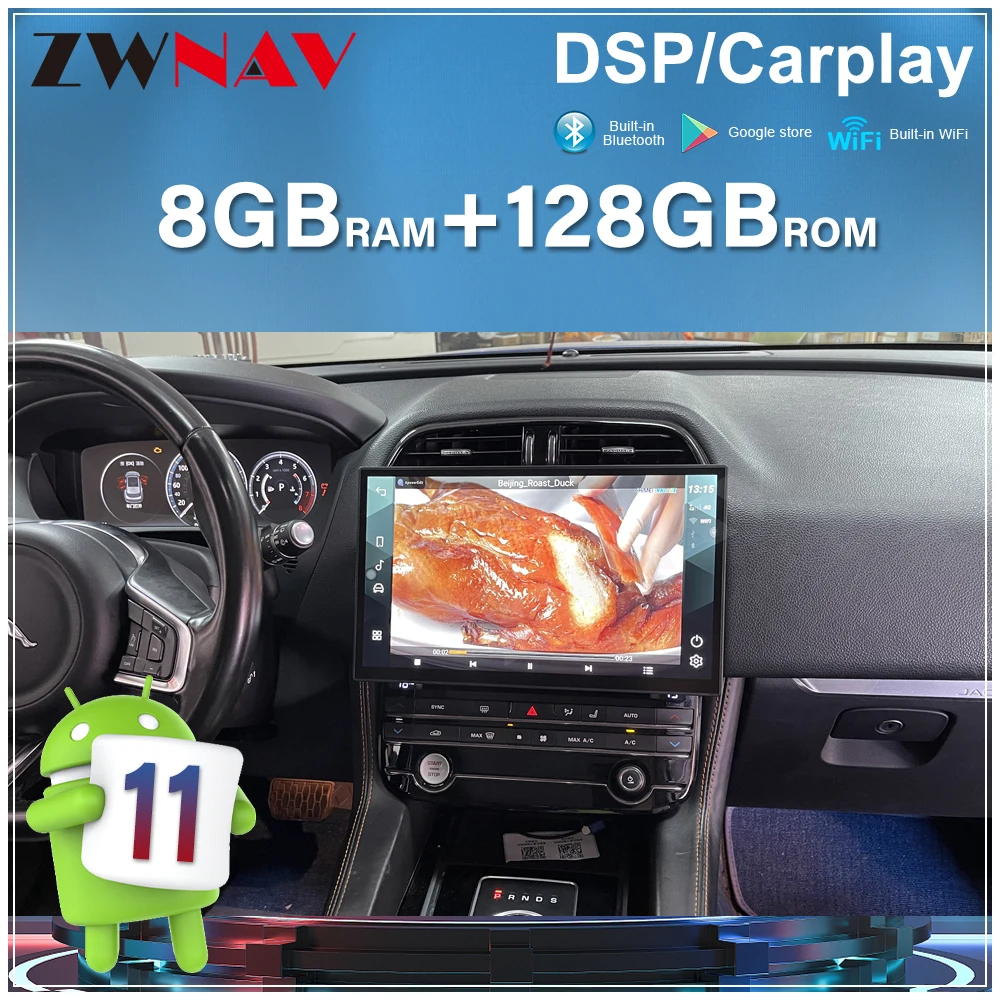 Android 11 For Jaguar XE F-Pace 2016-2018 Multimedia Player GPS Navigation DSP Stereo Carplay Head Unit
Android 11 For Jaguar XE F-Pace 2016-2018 Multimedia Player GPS Navigation DSP Stereo Carplay Head Unit