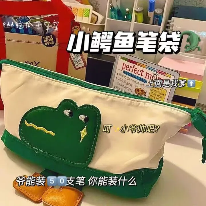 Small Alligator Pencil Bag School Supplies Pencil Pencil Case Large Capacity Makeup Storage Student Stationery Supplies
Small Alligator Pencil Bag School Supplies Pencil Pencil Case Large Capacity Makeup Storage Student Stationery Supplies