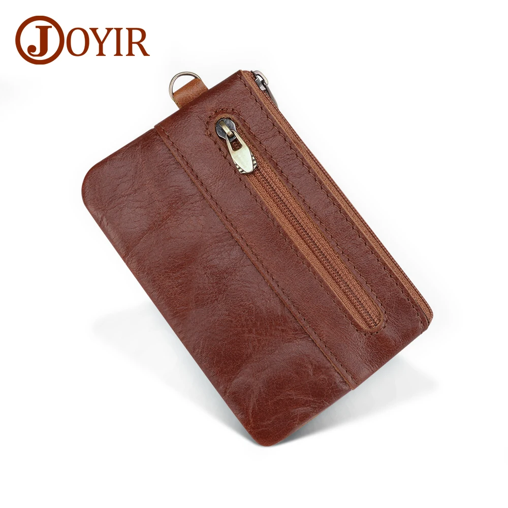 

Genuine Leather Coin Purse Men Women Small Wallet Change Purses Mini Zipper Coin Wallet Card Holder Pouch Small Money Bag