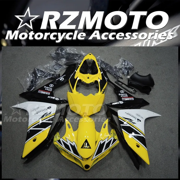 Комплект обтекателей для мотоцикла из АБС-пластика, 4 подарка, подходит для YAMAHA YZF- R1 2007 2008 07 08, комплект кузова желтого и белого цвета
Комплект обтекателей для мотоцикла из АБС-пластика, 4 подарка, подходит для YAMAHA YZF- R1 2007 2008 07 08, комплект кузова желтого и белого цвета