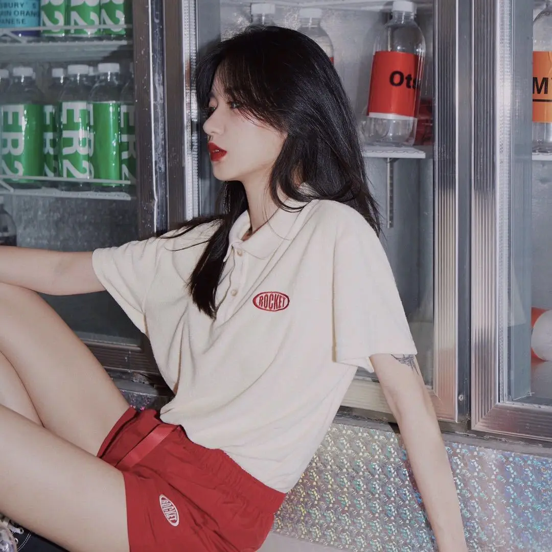 2024 summer new loose embroidered polo shirt lapel Korean version ins short sleeved T shirt female students Harajuku style top
2024 summer new loose embroidered polo shirt lapel Korean version ins short sleeved T shirt female students Harajuku style top