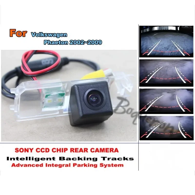 Car Intelligent Parking Tracks Camera HD Back up Dynamic Tragectory Camera Rear View Camera For Volkswagen VW Phaeton 2002~2009
Car Intelligent Parking Tracks Camera HD Back up Dynamic Tragectory Camera Rear View Camera For Volkswagen VW Phaeton 2002~2009