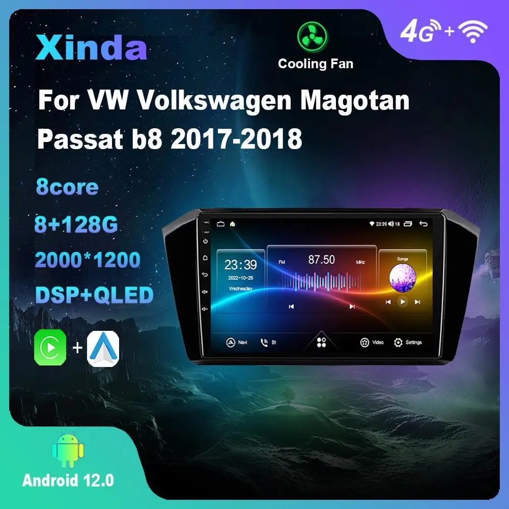 Android For VW Volkswagen Magotan Passat b8 2017-2018 Multimedia Player Auto Radio GPS Carplay 4G WiFi
Android For VW Volkswagen Magotan Passat b8 2017-2018 Multimedia Player Auto Radio GPS Carplay 4G WiFi