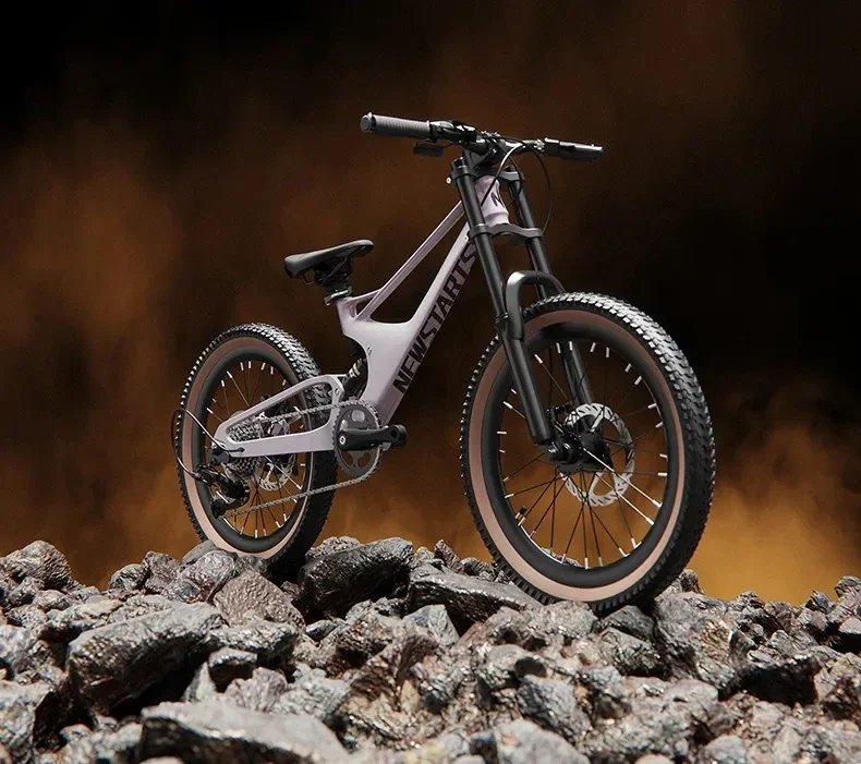 22 inch Full Suspension MTB children's soft tail mountain bike magnesium alloy 7 speed Downhill Bike dual disc brake bicicletas 22 inch Full Suspension MTB children's soft tail mountain bike magnesium alloy 7 speed Downhill Bike dual disc brake bicicletas