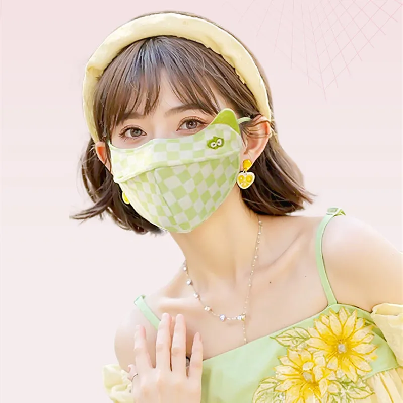 

Adjustable Ice Silk Mask Face Shield Anti-UV Face Cover Sunscreen Mask Face Scarves UV Protection Face Gini Mask Running