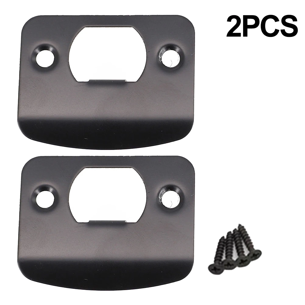 Sleek Matte Black Lip Strike Plate Reliable Performance and Easy Installation Protect Your Belongings Set of 2
Sleek Matte Black Lip Strike Plate Reliable Performance and Easy Installation Protect Your Belongings Set of 2