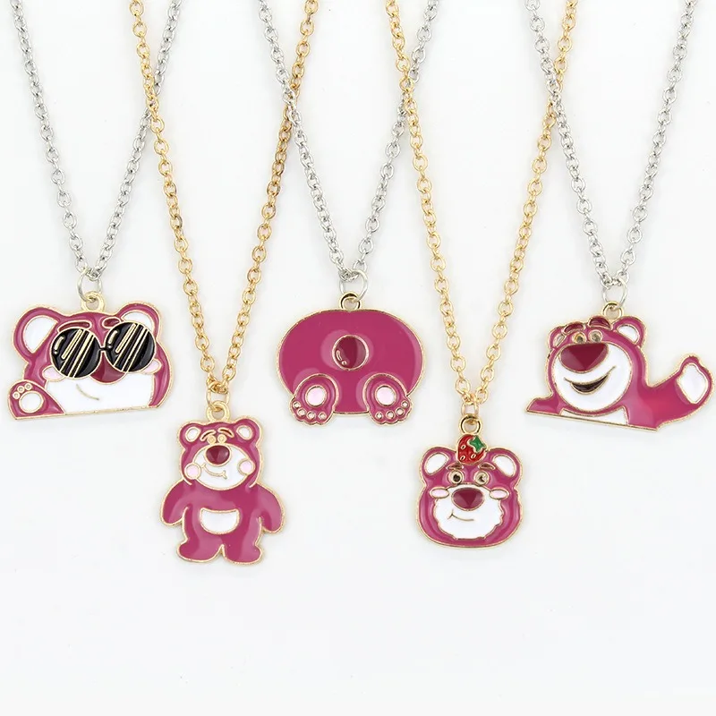 New Disney Necklaces Anime Characters Lotso Theme Lovely Exquisite Jewelry Metal Ornaments Children's Lovely Birthday Gifts
New Disney Necklaces Anime Characters Lotso Theme Lovely Exquisite Jewelry Metal Ornaments Children's Lovely Birthday Gifts