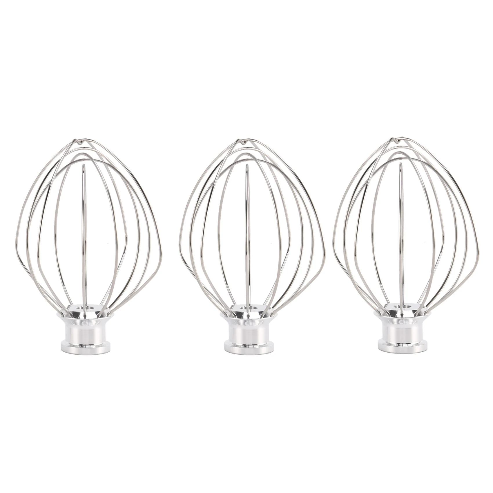 3PCS Whisk Replacement Attachment for KitchenAid Tilt-Head Stand Mixer, K45WW Wire Whip Beater for Egg Heavy Cream
3PCS Whisk Replacement Attachment for KitchenAid Tilt-Head Stand Mixer, K45WW Wire Whip Beater for Egg Heavy Cream