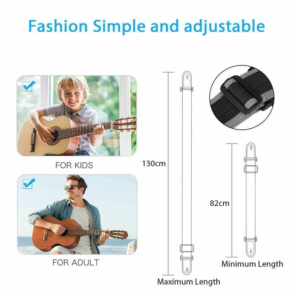 Adjustable Guitar Strap Belt With Picks Pocket For Acoustic Electric Bass 3 Exquisite Picks For Guitar Accessories
Adjustable Guitar Strap Belt With Picks Pocket For Acoustic Electric Bass 3 Exquisite Picks For Guitar Accessories