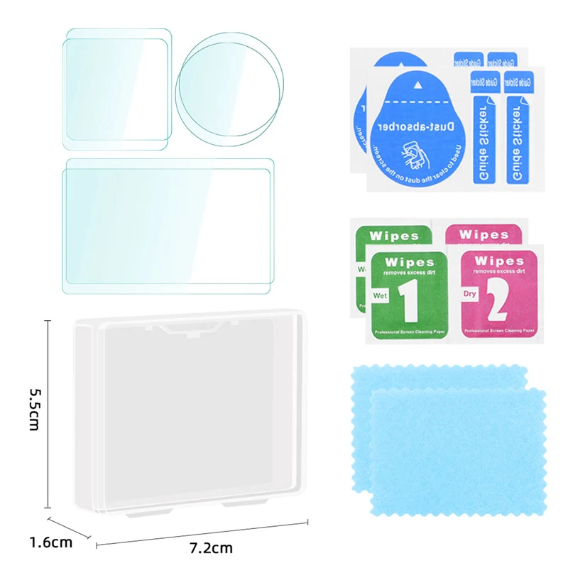 For DJI ACTION 4 Tempered Film Sports Camera Lens Screen Film Protective Accessories
For DJI ACTION 4 Tempered Film Sports Camera Lens Screen Film Protective Accessories