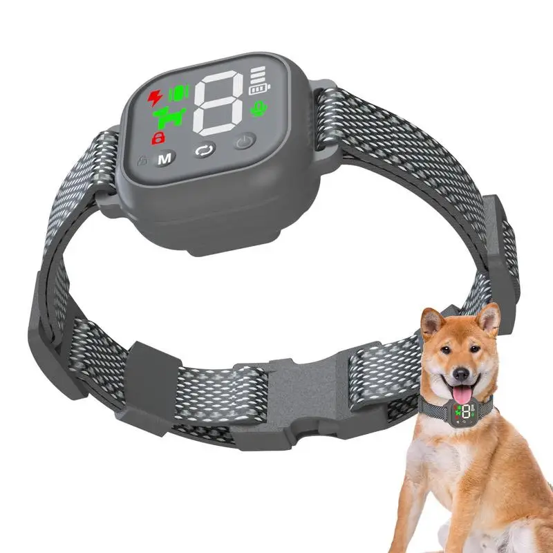 Ошейник для собак, автоматический водонепроницаемый ошейник с защитой от лая, с вибрацией, звуком, электрошоком, для дрессировки
Ошейник для собак, автоматический водонепроницаемый ошейник с защитой от лая, с вибрацией, звуком, электрошоком, для дрессировки