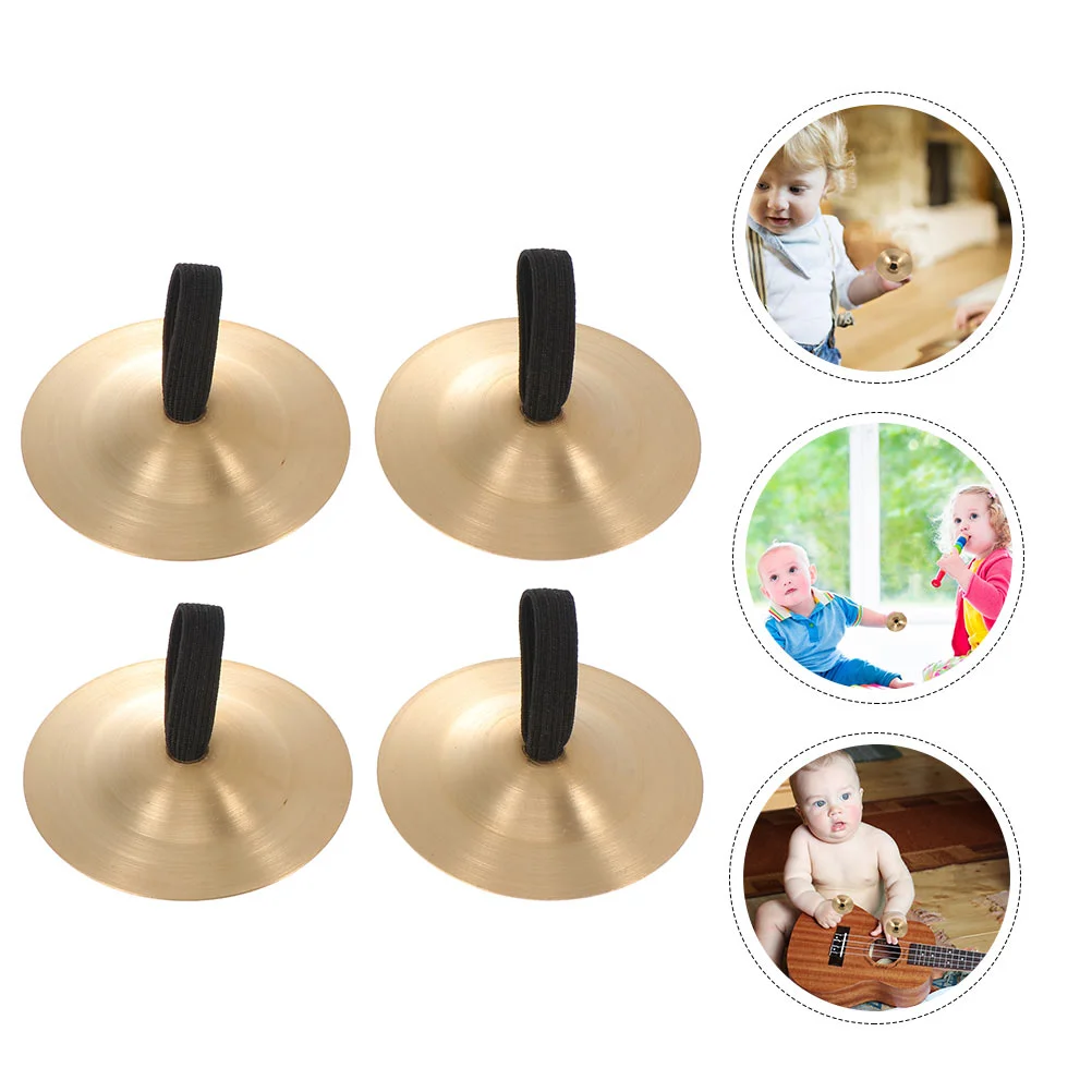 2 Pcs Musical Instruments for Children Orff Copper Cymbals Kids Percussion Finger Belly Dancing
2 Pcs Musical Instruments for Children Orff Copper Cymbals Kids Percussion Finger Belly Dancing