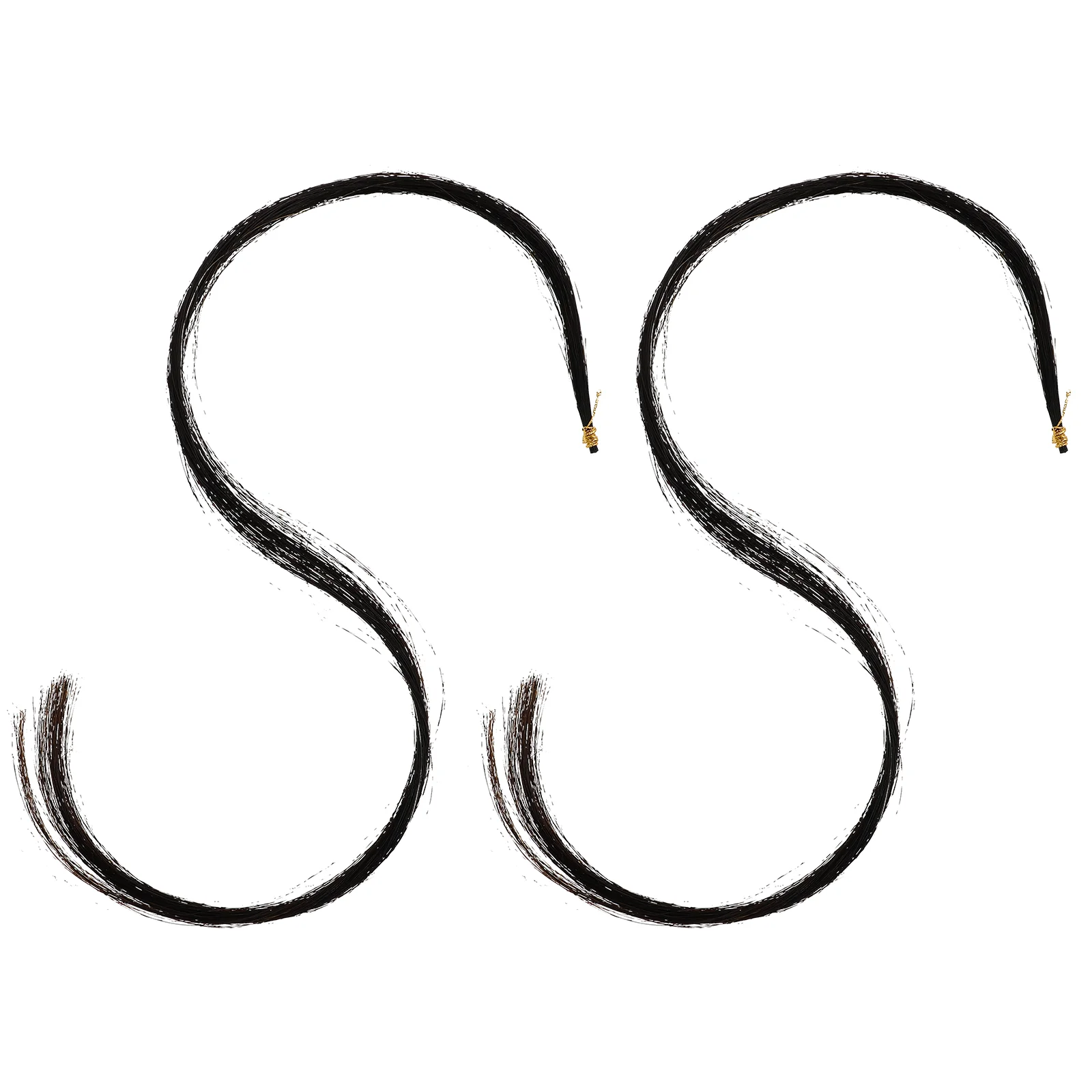 2 Bundles Creative Viola Bow Hairs Durable Hairs Viola Bow String Supplies (Black)
2 Bundles Creative Viola Bow Hairs Durable Hairs Viola Bow String Supplies (Black)