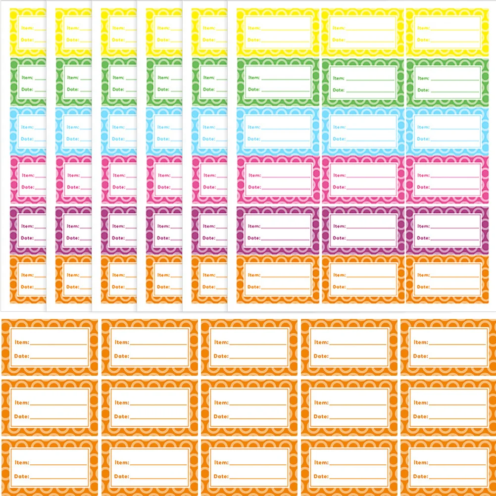 360 Pcs Refrigerator Label Sticker Labels for Storage Bins Synthetic Paper Stickers Freezer
360 Pcs Refrigerator Label Sticker Labels for Storage Bins Synthetic Paper Stickers Freezer