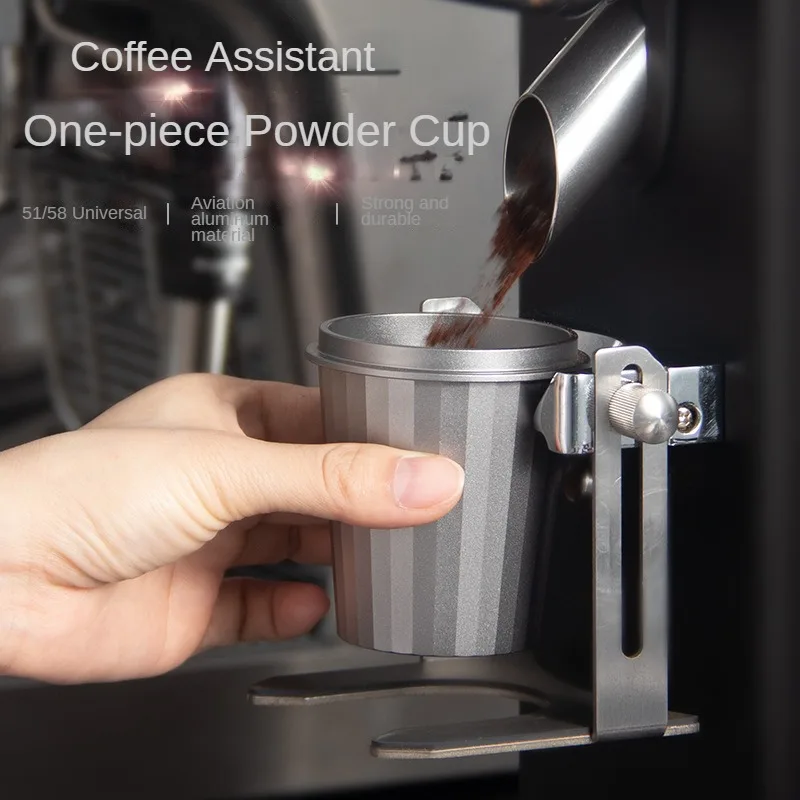 Coffee Powder Cup Espresso Coffee Machine Grinder Dosing Cup 51/54/58mm Universal Inverted Cafe Powders Mug Coffeeware Accessory
Coffee Powder Cup Espresso Coffee Machine Grinder Dosing Cup 51/54/58mm Universal Inverted Cafe Powders Mug Coffeeware Accessory