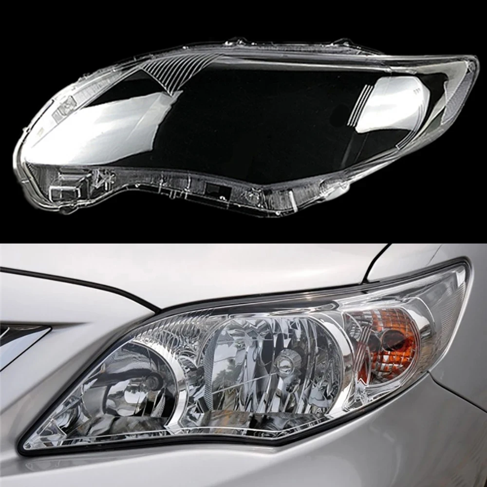Крышка передней фары для Toyota Corolla 2010 ~ 2012, прозрачная крышка фары, замена оригинального абажура из оргстекла
Крышка передней фары для Toyota Corolla 2010 ~ 2012, прозрачная крышка фары, замена оригинального абажура из оргстекла