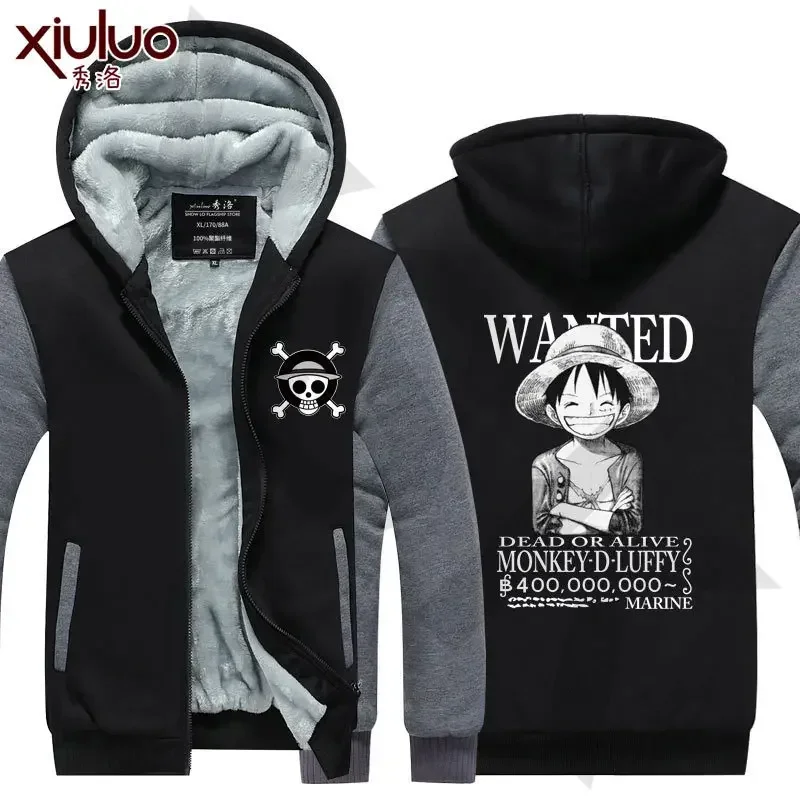 Autumn and Winter One Piece Sweater Lufei Chopper Thickened Plus Fleece Jacket Men's Jacket Sports Peripheral Luminous Clothes
Autumn and Winter One Piece Sweater Lufei Chopper Thickened Plus Fleece Jacket Men's Jacket Sports Peripheral Luminous Clothes