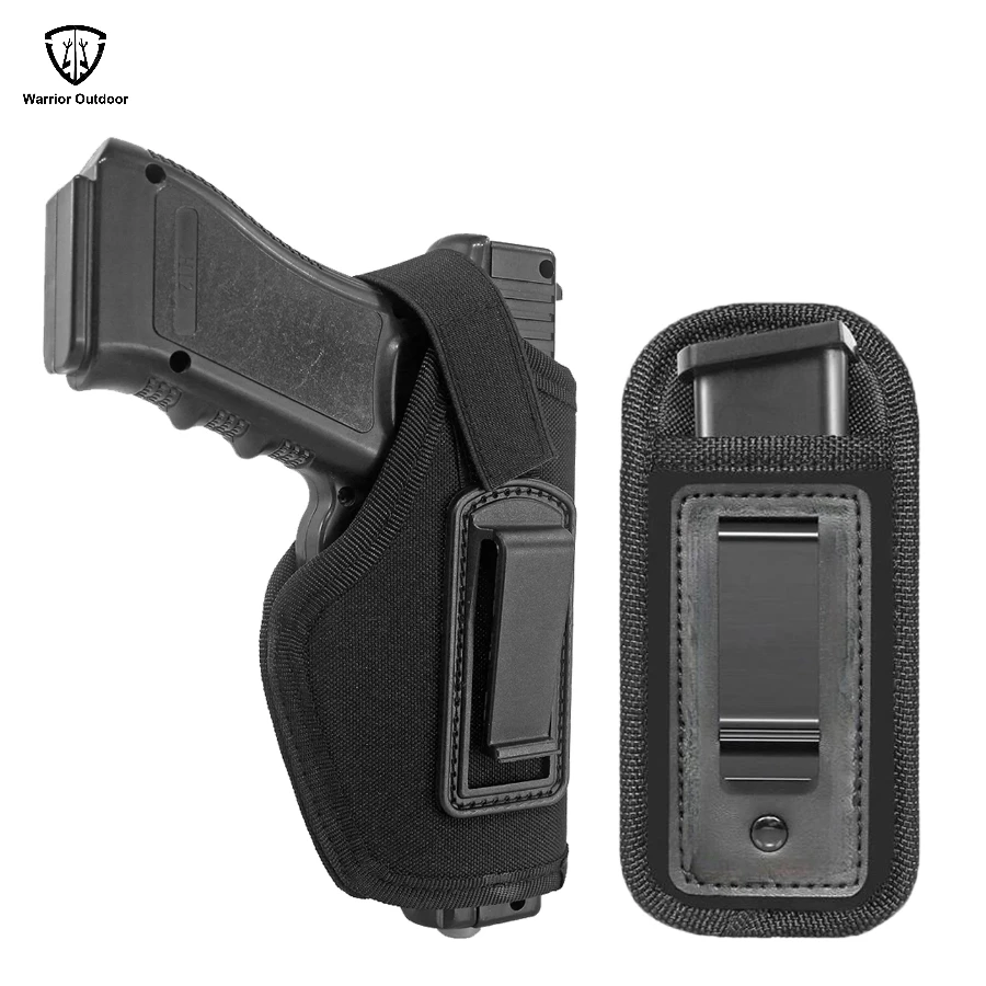 Tactical Concealed Carry Gun Holster Right Waistband Pistols Case Hunting Gun Holster Bag Single Magazine Pouch 9mm Glock Pouch
Tactical Concealed Carry Gun Holster Right Waistband Pistols Case Hunting Gun Holster Bag Single Magazine Pouch 9mm Glock Pouch
