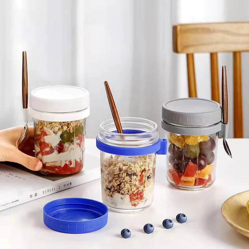 Portable Oatmeal Mug Breakfast Mug With Lid Milk Mug Mason Sealed Mug Salad Mugs
Portable Oatmeal Mug Breakfast Mug With Lid Milk Mug Mason Sealed Mug Salad Mugs