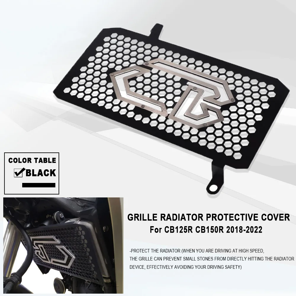 For HONDA CB125R CB150R 2018-2022 Motorcycle Accessories Radiator Protection Grille Radiator Guard Cover
For HONDA CB125R CB150R 2018-2022 Motorcycle Accessories Radiator Protection Grille Radiator Guard Cover