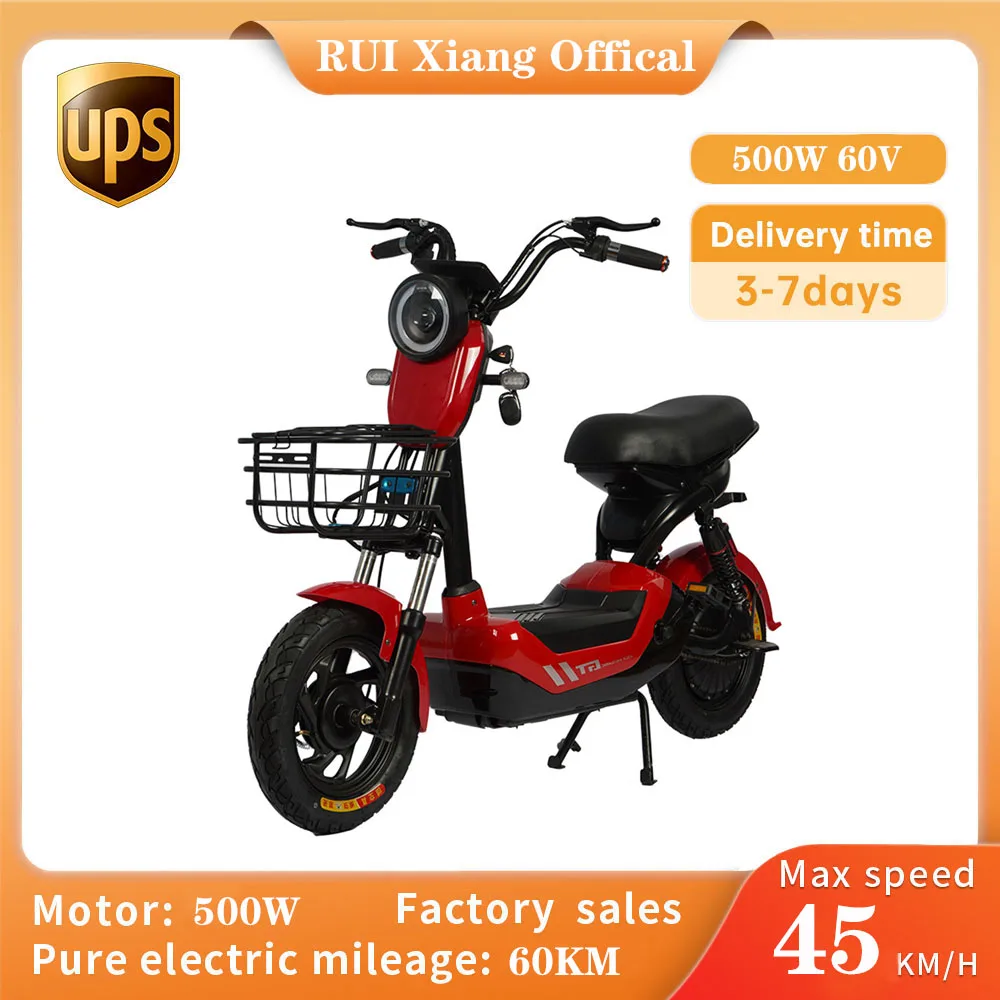 Assistance Electric Motorcycle 60V E-Bike 500W Currency Commuting Adult Mini Simplicity Practical Low Carbon
Assistance Electric Motorcycle 60V E-Bike 500W Currency Commuting Adult Mini Simplicity Practical Low Carbon