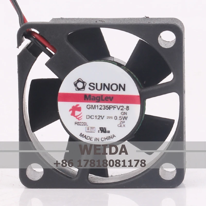 

GM1235PFV2-8 Case Fan for SUNON 35MM*35MM*10MM 12V 0.5W 3510 3.5CM Miniature Silent Cooling Fan