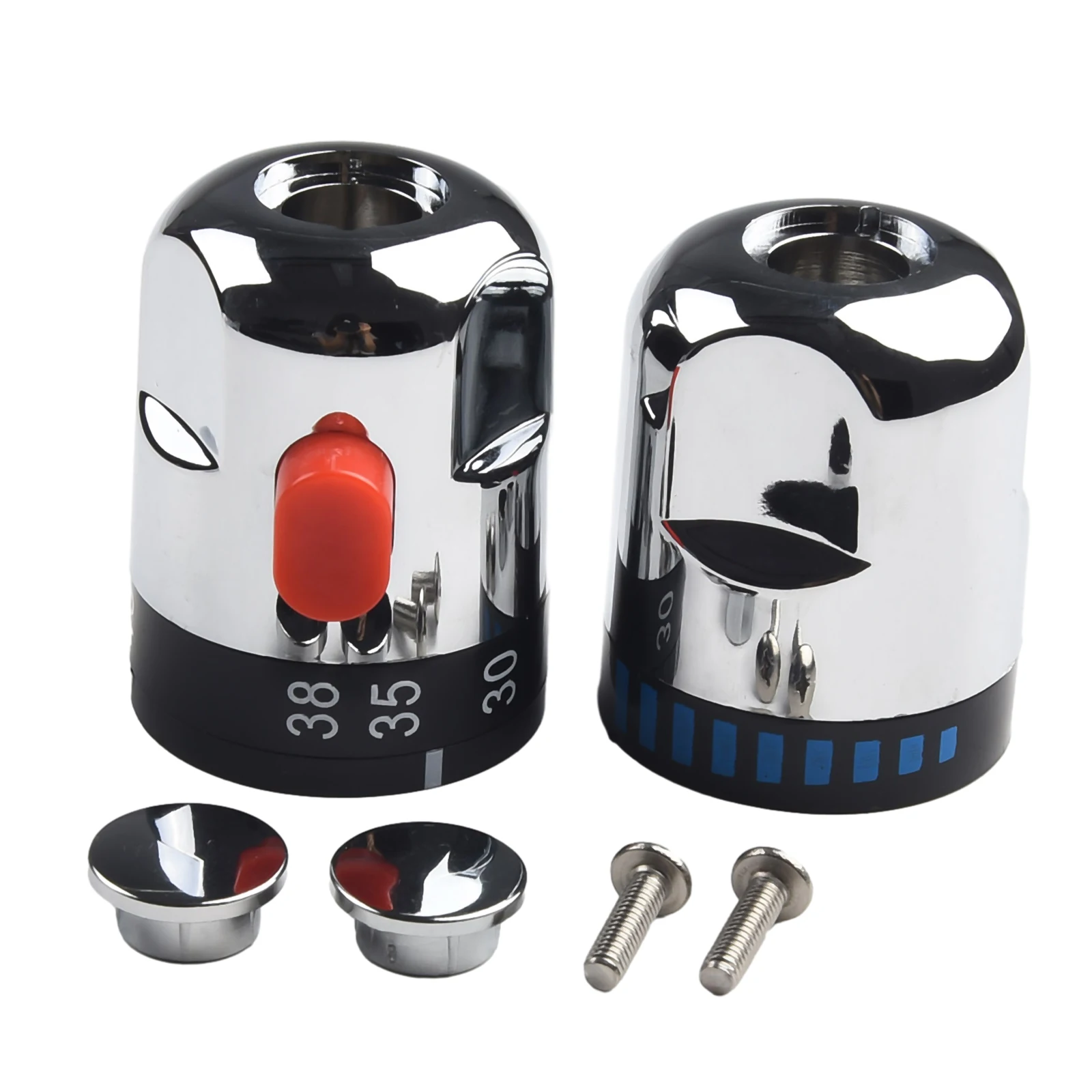 New Practical Control Handles Ontrol Handles Thermostatic Water Control 1 Pair ABS Bath Shower Mixer Taps Fitting
New Practical Control Handles Ontrol Handles Thermostatic Water Control 1 Pair ABS Bath Shower Mixer Taps Fitting