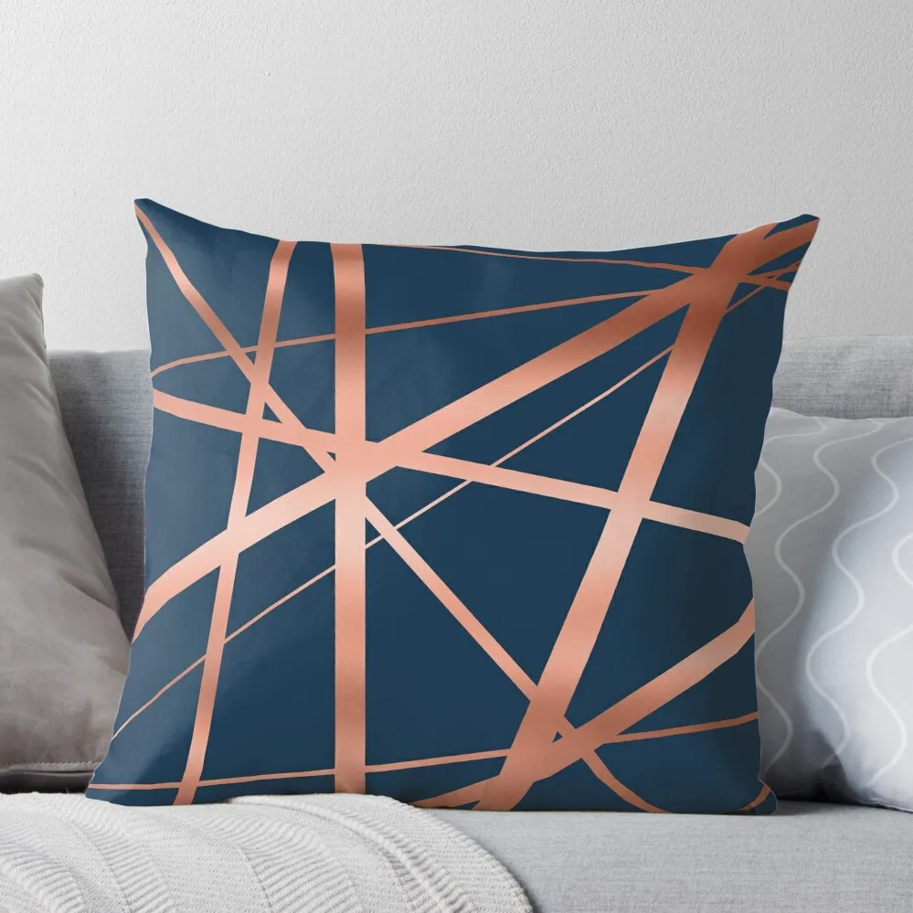 Navy Rose Gold Luxe Throw Pillow home decor items Christmas Throw Pillows Covers
Navy Rose Gold Luxe Throw Pillow home decor items Christmas Throw Pillows Covers