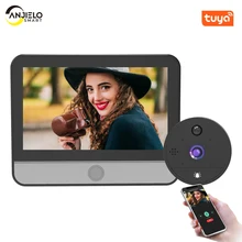 1080P 4.3" Tuya Peephole Door Viewer Camera Wifi Doorbell Video Intercom Monitor Motion Detection Doorbell Camera Intercom
1080P 4.3" Tuya Peephole Door Viewer Camera Wifi Doorbell Video Intercom Monitor Motion Detection Doorbell Camera Intercom