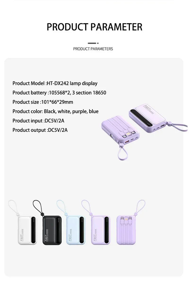 VIVO 500000mAh Power Bank Built in 4 Lines Large Capacity Super Fast Charging Portable External Battery for All Phones 2026 VIVO 500000mAh Power Bank Built in 4 Lines Large Capacity Super Fast Charging Portable External Battery for All Phones 2026