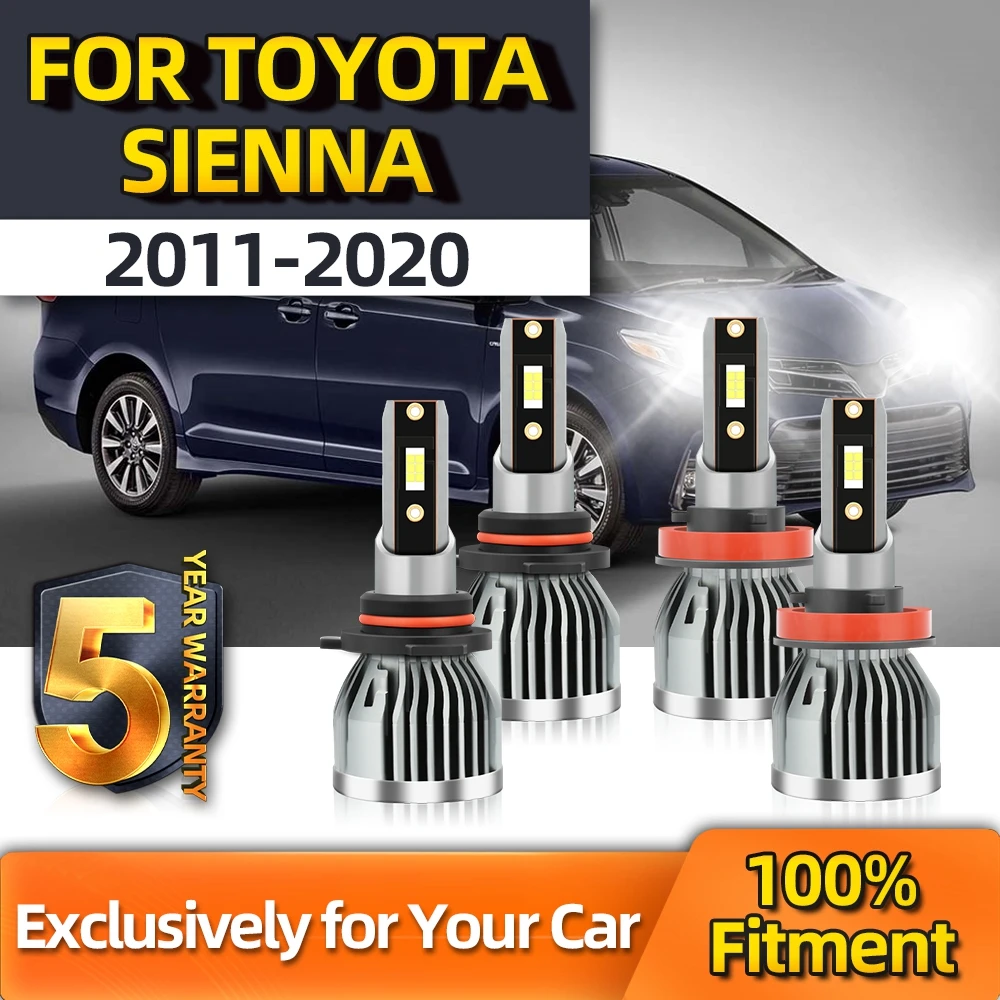 Crossfox Car Bulb 6500K CSP 15000lm Bright CSP Chip High/Low Beam 9005 H11 For Toyota Sienna 2011 2012 2013 2014 2015-2020
Crossfox Car Bulb 6500K CSP 15000lm Bright CSP Chip High/Low Beam 9005 H11 For Toyota Sienna 2011 2012 2013 2014 2015-2020