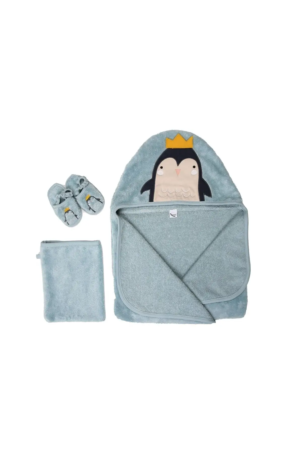Penguin Towel Swaddle Pouch Set 100% Cotton Turquoise Baby Baby & Child Bath Home & Furniture
Penguin Towel Swaddle Pouch Set 100% Cotton Turquoise Baby Baby & Child Bath Home & Furniture