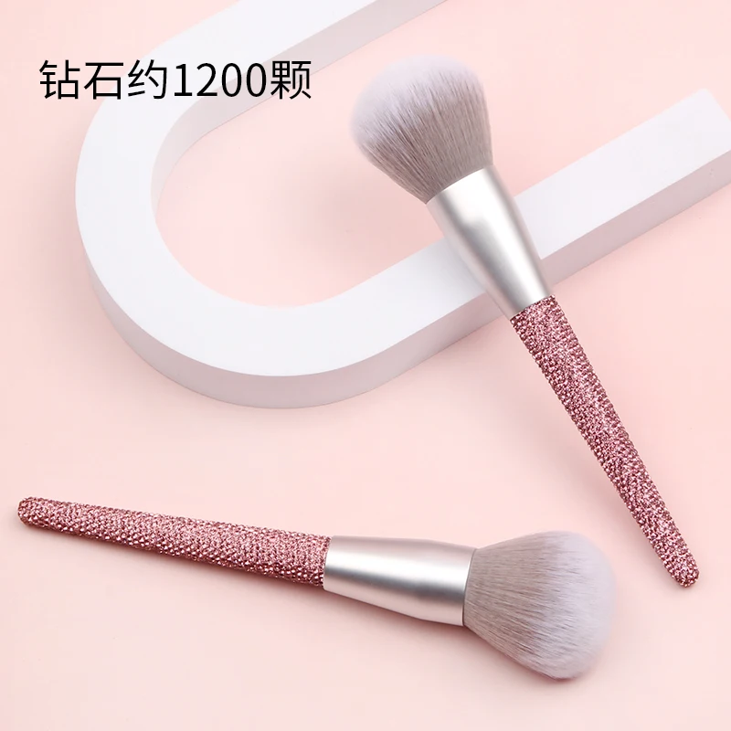 

Single Makeup Brush Beauty Makeup Tool Loose Powder Brush Blush Brush Non-shedding Soft Large Face Makeup Brush